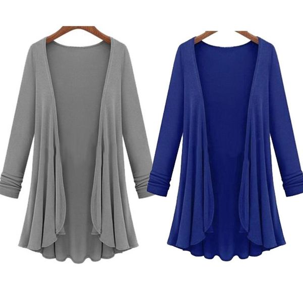 women's sweaters 2021 autumn winter lightweight women long sleeve knitted open front casual loose solid color cardigans, White;black
women's sweaters 2021 autumn winter lightweight women long sleeve knitted open front casual loose solid color cardigans, White;black