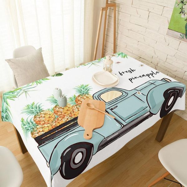 table cloth pineapple truck tropical plant cotton linen tablecloth spandex elastic dining chair cover print for kitchen decor
table cloth pineapple truck tropical plant cotton linen tablecloth spandex elastic dining chair cover print for kitchen decor