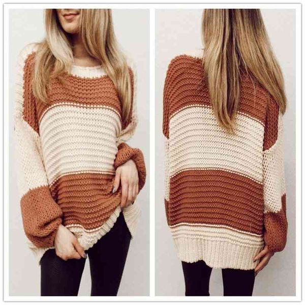 large size women's sweater autumn winter splice color block pullover female bottoming shirt casual knitwear blusa 210603, White;black
large size women's sweater autumn winter splice color block pullover female bottoming shirt casual knitwear blusa 210603, White;black