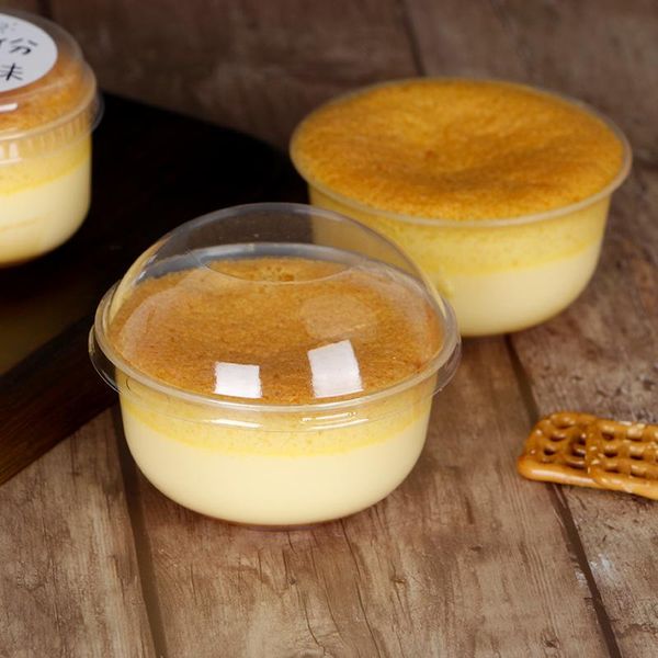 disposable cups & straws 25pcs pudding heat resistant water bath baking thickening frosted plastic cup e with lid
disposable cups & straws 25pcs pudding heat resistant water bath baking thickening frosted plastic cup e with lid