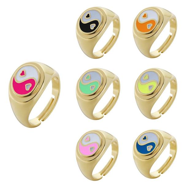 wedding rings 2021 trend enamel ring bagua yin yang tai chi golden for women adjustable opening fashion jewelry gift, Slivery;golden
wedding rings 2021 trend enamel ring bagua yin yang tai chi golden for women adjustable opening fashion jewelry gift, Slivery;golden