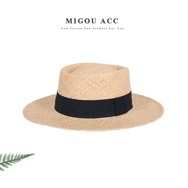 men and women panama raffia sun hats soft straw visor hat fashion beach european american female sunshade flat cap wide brim, Blue;gray
men and women panama raffia sun hats soft straw visor hat fashion beach european american female sunshade flat cap wide brim, Blue;gray