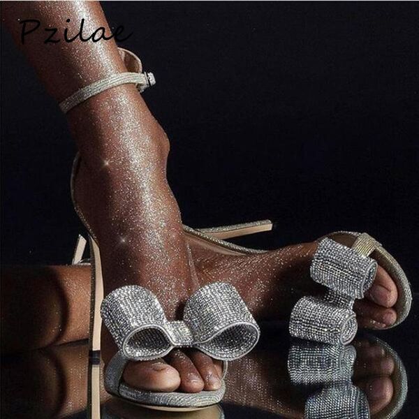 pzilae women high heel sandals butterfly-knot ankle buckle shoes ladies open toe cover party, Black
pzilae women high heel sandals butterfly-knot ankle buckle shoes ladies open toe cover party, Black