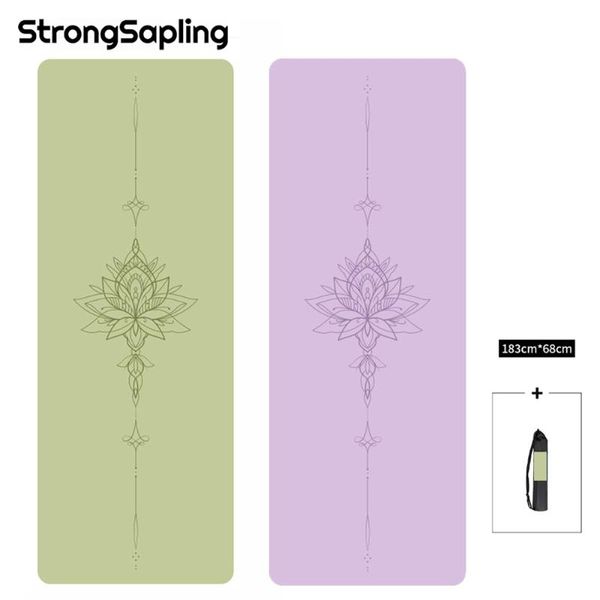 yoga mats pu natural rubber 5mm mat non-slip widen with position line gym fitness pads carpet
yoga mats pu natural rubber 5mm mat non-slip widen with position line gym fitness pads carpet