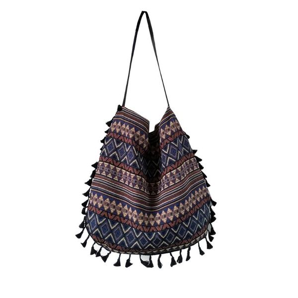 evening bags women bohemian vintage single shoulder tote bag multicolor geometric striped tassel ethnic large capacity handbag purse
evening bags women bohemian vintage single shoulder tote bag multicolor geometric striped tassel ethnic large capacity handbag purse