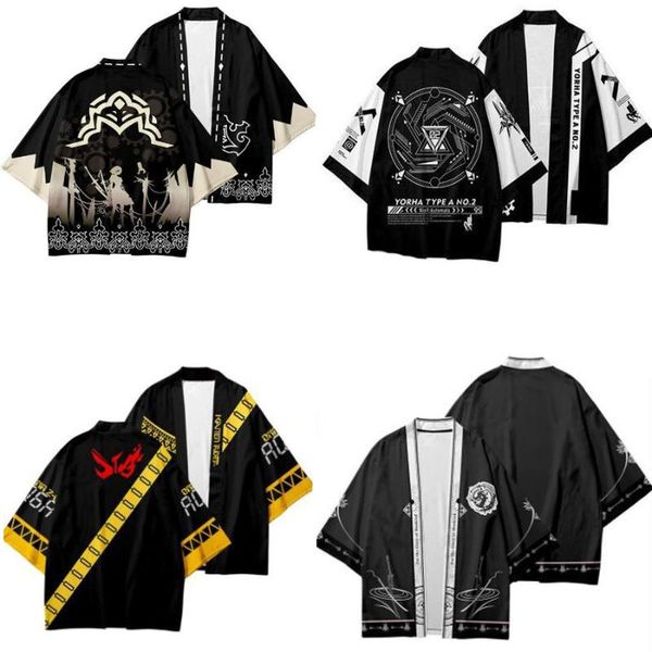 game nier automata japanese kimono cardigan haori yukata cosplay women/men fashion summer casual short sleeve streetwear shirt ethnic clothi, Red
game nier automata japanese kimono cardigan haori yukata cosplay women/men fashion summer casual short sleeve streetwear shirt ethnic clothi, Red