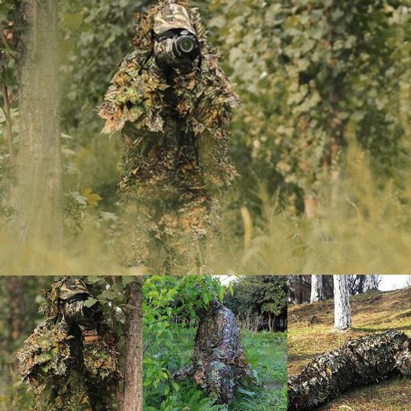 hunting sets outdoor clothes 3d bionic ghillie pants sniper suits tool clothing camouflage birdwat b6l4, Camo
hunting sets outdoor clothes 3d bionic ghillie pants sniper suits tool clothing camouflage birdwat b6l4, Camo