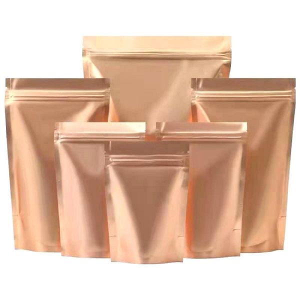 storage bags 100pcs/lot stand up frosted gold aluminum foil pouches reclosable doypack dried flower tea candy powder bag
storage bags 100pcs/lot stand up frosted gold aluminum foil pouches reclosable doypack dried flower tea candy powder bag