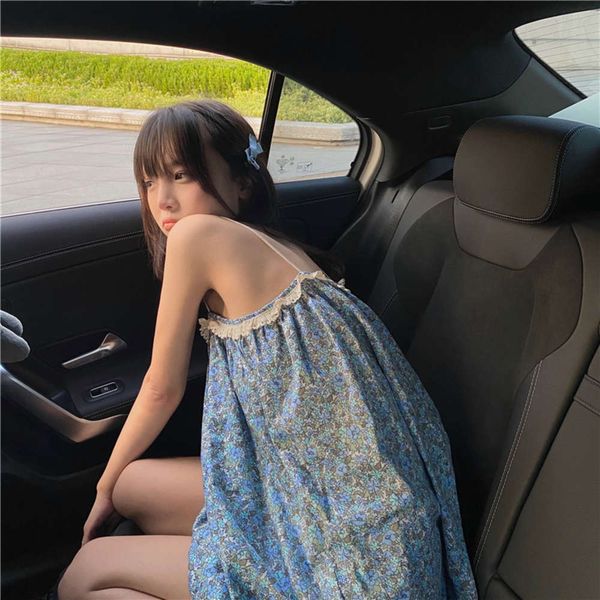party dresses floral dress women's 2021 french small idyllic suspender skirt f2sl, White;black 
party dresses floral dress women's 2021 french small idyllic suspender skirt f2sl, White;black