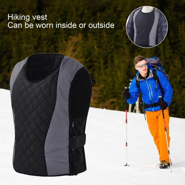 men's vests cycling vest sleeveless keep warm waist adjustable waterproof polyester outdoor black for hiking, Black;white
men's vests cycling vest sleeveless keep warm waist adjustable waterproof polyester outdoor black for hiking, Black;white
