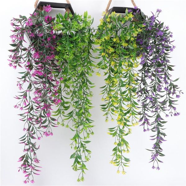 decorative flowers & wreaths 1pcs 78cm artificial vine plastic creative hanging flower fake garland for garden home wedding party decoration
decorative flowers & wreaths 1pcs 78cm artificial vine plastic creative hanging flower fake garland for garden home wedding party decoration