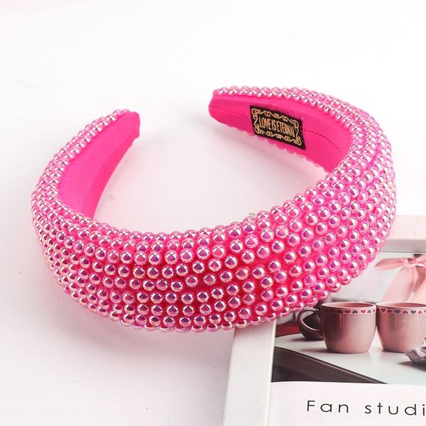 TbF fashion baroque diamond korean diamond hairband sponge wide headbands brim versatile hairband, Silver
TbF fashion baroque diamond korean diamond hairband sponge wide headbands brim versatile hairband, Silver