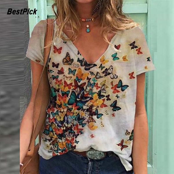 women tshirts butterfly print t shirt lady cotton lycra v neck short sleeve summer aesthetic shirts plus size tees women's t-shirt, White
women tshirts butterfly print t shirt lady cotton lycra v neck short sleeve summer aesthetic shirts plus size tees women's t-shirt, White