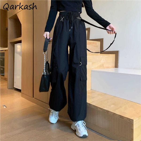 women's pants & capris oversize casual women cargo bf style autumn solid female mopping basic baggy chic streetwear retro all-match c, Black;white
women's pants & capris oversize casual women cargo bf style autumn solid female mopping basic baggy chic streetwear retro all-match c, Black;white