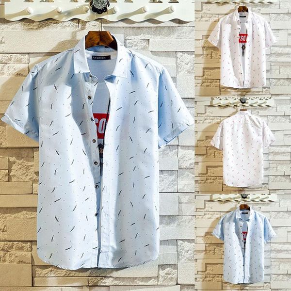 men's casual shirts mens summer fashion short sleeve beach loose blouse camisa masculina w1225, White;black
men's casual shirts mens summer fashion short sleeve beach loose blouse camisa masculina w1225, White;black