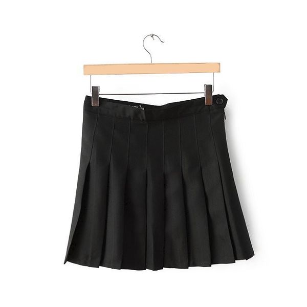 pleated fashion women mini skirt school girl skater tennis high waist flared white red female short summer, Black
pleated fashion women mini skirt school girl skater tennis high waist flared white red female short summer, Black