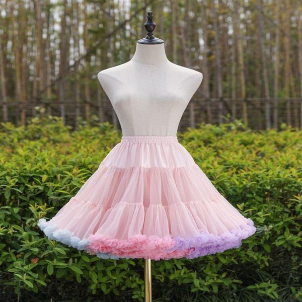 skirts women elastic waist puffy tulle petticoat rainbow cloud lolita tutu pettiskirt, Black
skirts women elastic waist puffy tulle petticoat rainbow cloud lolita tutu pettiskirt, Black