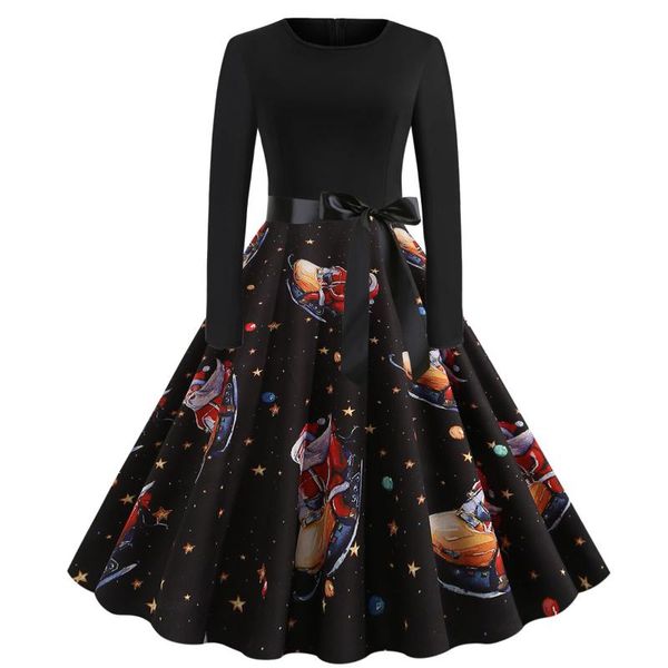 casual dresses women winter christmas dress vintage plus size swing elegant party xmas long sleeve print clothes, Black;gray
casual dresses women winter christmas dress vintage plus size swing elegant party xmas long sleeve print clothes, Black;gray