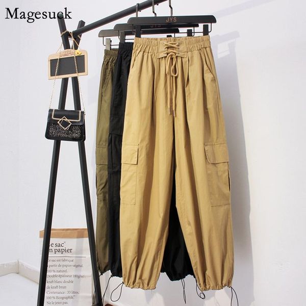 women's pants & capris 2021 autumn high waist harem women casual all-match streetwear cargo beam elastic strap trousers overall 10661, Black;white
women's pants & capris 2021 autumn high waist harem women casual all-match streetwear cargo beam elastic strap trousers overall 10661, Black;white