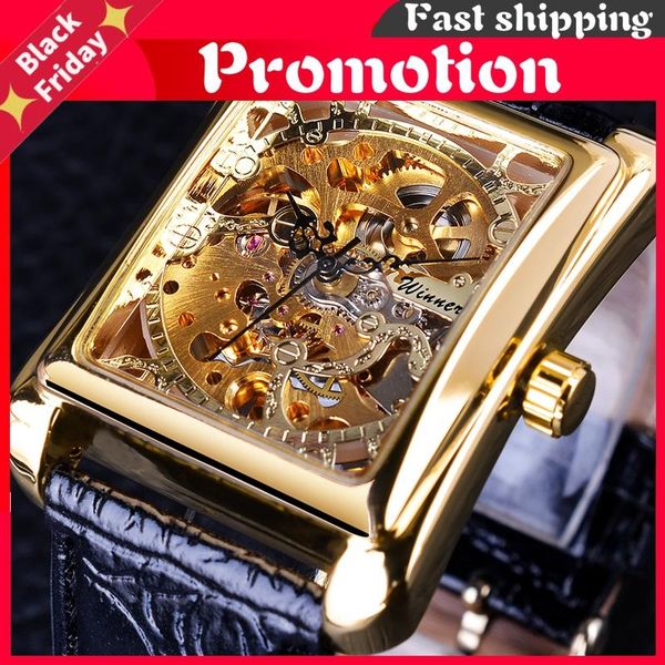 wristwatches 2021 retro casual series rectangle dial design golden pattern hollow skeleton watch men mechanical, Slivery;brown
wristwatches 2021 retro casual series rectangle dial design golden pattern hollow skeleton watch men mechanical, Slivery;brown