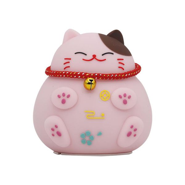 night lights lucky cat lamp usb rechargeable bedside sleep atmosphere reading with 3 led lighting colors
night lights lucky cat lamp usb rechargeable bedside sleep atmosphere reading with 3 led lighting colors
