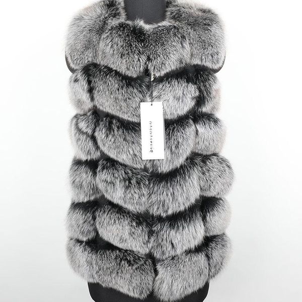 women's fur & faux 2021 puls size grey natural vest coat fashion grass jacket parka, Black
women's fur & faux 2021 puls size grey natural vest coat fashion grass jacket parka, Black