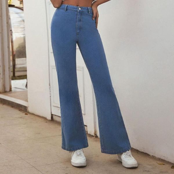 high waist jeans mom boyfriend flare for women denim skinny taille haute woman wide leg female pants plus size women's, Blue
high waist jeans mom boyfriend flare for women denim skinny taille haute woman wide leg female pants plus size women's, Blue