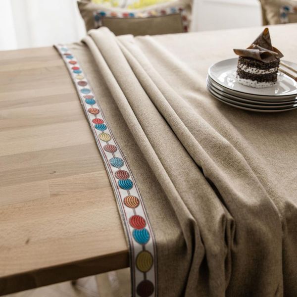 table cloth pure color imitation cotton and linen small fresh plain embroidery modern simple deskcloth
table cloth pure color imitation cotton and linen small fresh plain embroidery modern simple deskcloth