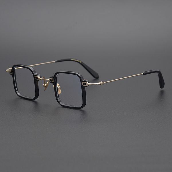 anti mafia storm sun honglei's same square box collection pure titanium spectacle frame the republic of china, White;black
anti mafia storm sun honglei's same square box collection pure titanium spectacle frame the republic of china, White;black