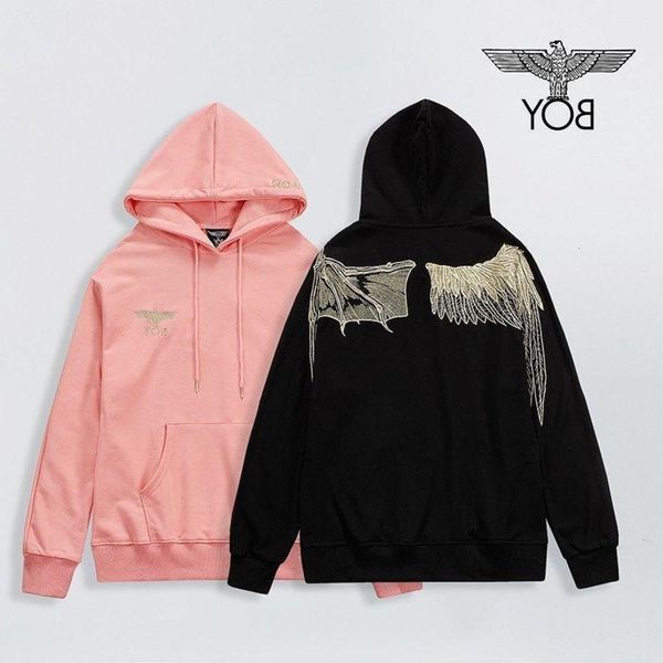 designer european american fashion br stamping leisure hooded sweater men and women couples loose long sleeve coa, Black
designer european american fashion br stamping leisure hooded sweater men and women couples loose long sleeve coa, Black