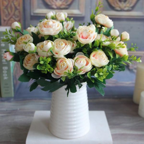 decorative flowers & wreaths hight quality silk flower european 1 bouquet artificial fall vivid peony fake leaf wedding home party decoratio
decorative flowers & wreaths hight quality silk flower european 1 bouquet artificial fall vivid peony fake leaf wedding home party decoratio