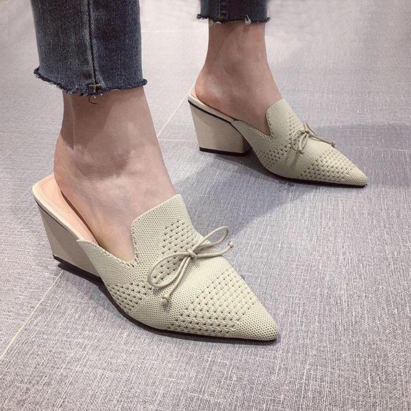 dress shoes womens heels casual slingback designer spring knitting pointed toe high heel sandals fashion block sandal, Black
dress shoes womens heels casual slingback designer spring knitting pointed toe high heel sandals fashion block sandal, Black