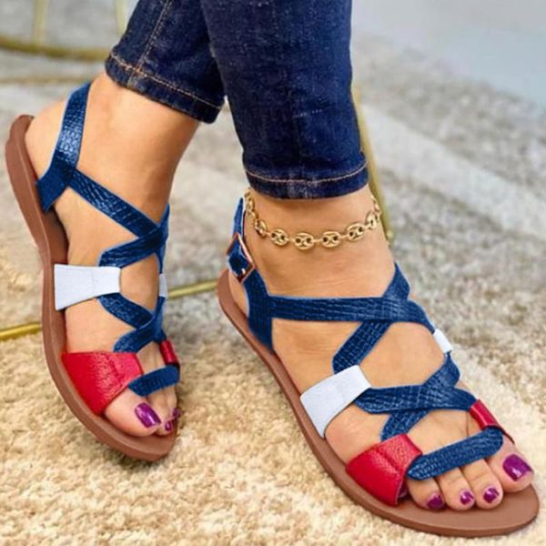 sandals plus size women 2021 buckle strap flat summer color matching beach shoes open toe sandalias mujer d4, Black
sandals plus size women 2021 buckle strap flat summer color matching beach shoes open toe sandalias mujer d4, Black