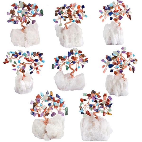jewelry pouches, bags natural stone crystal lucky money tree with rock quartz base bonsai wealth luck ornaments room decor, Pink;blue
jewelry pouches, bags natural stone crystal lucky money tree with rock quartz base bonsai wealth luck ornaments room decor, Pink;blue