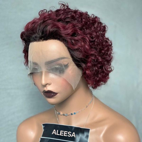 lace wigs pixie cut wig short curly human hair 1b/99j 1b/350 colored 13x1 transparent for women, Black;brown
lace wigs pixie cut wig short curly human hair 1b/99j 1b/350 colored 13x1 transparent for women, Black;brown