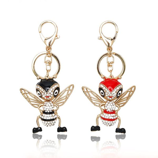 keychains crystal bee keyrings enamel trinket creative insects key ring chain for women bag pendant jewelry gift k367, Silver
keychains crystal bee keyrings enamel trinket creative insects key ring chain for women bag pendant jewelry gift k367, Silver
