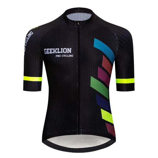 racing jackets geeklion summer cycling jersey man's short sleeve aero fit bicycle clothing breathable mtb ciclismo ropa, Black;red
racing jackets geeklion summer cycling jersey man's short sleeve aero fit bicycle clothing breathable mtb ciclismo ropa, Black;red