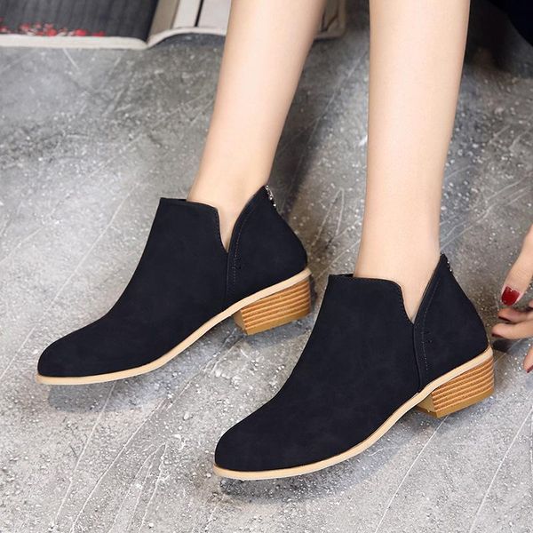 dress shoes 2021 latest classic fashion trend brand designer boots thick with round head ladies comfortable outdoor daily, Black
dress shoes 2021 latest classic fashion trend brand designer boots thick with round head ladies comfortable outdoor daily, Black