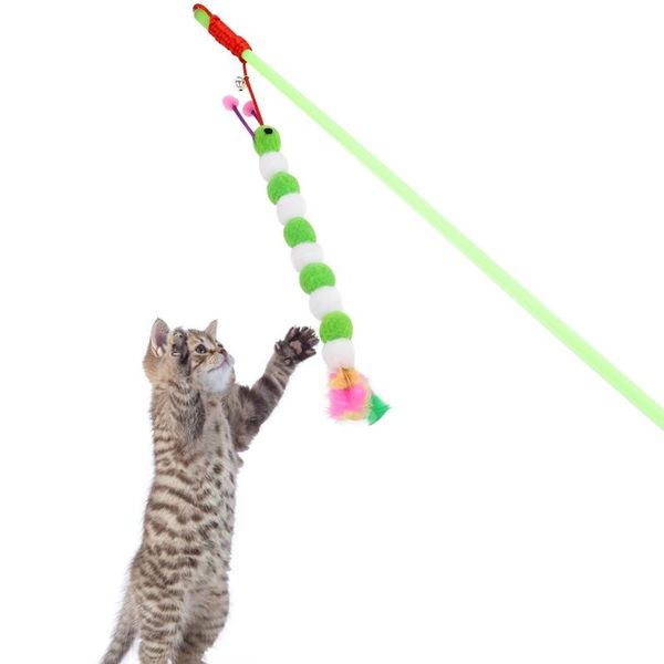 feather toys kitten funny colorful rod cat wand plastic pet interactive stick supplies dropship
feather toys kitten funny colorful rod cat wand plastic pet interactive stick supplies dropship