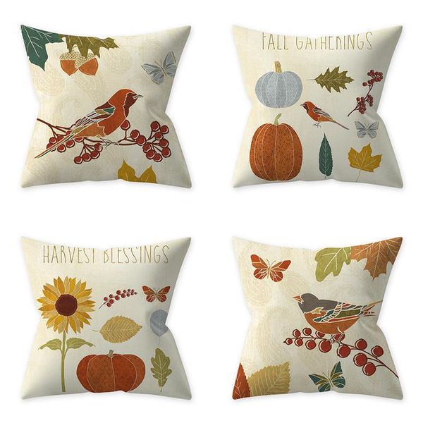 cushion/decorative pillow fall thanksgiving cover pumpkin cushion polyester birds butterfly decor case home sofa car kussenhoes
cushion/decorative pillow fall thanksgiving cover pumpkin cushion polyester birds butterfly decor case home sofa car kussenhoes