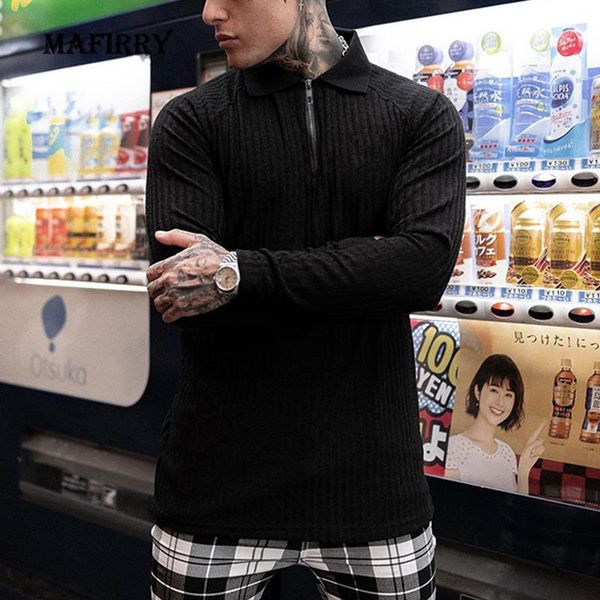 men's polos spring autumn men long sleeve solid shirts casual daily streetwear zipper design male slim fit soft clothing blusa, White;black
men's polos spring autumn men long sleeve solid shirts casual daily streetwear zipper design male slim fit soft clothing blusa, White;black
