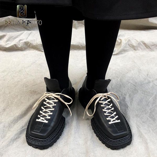 dress shoes spring and summer retro pumps dark style thick heel square toe leather personality lace-up platform couple, Black
dress shoes spring and summer retro pumps dark style thick heel square toe leather personality lace-up platform couple, Black