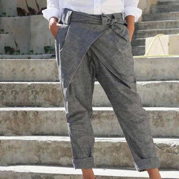 fashion pencil trousers casual women pant elastic waist pantalon belted plus size solid lace up turnip 5xl, Black;white
fashion pencil trousers casual women pant elastic waist pantalon belted plus size solid lace up turnip 5xl, Black;white