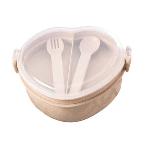dinnerware sets 1pc wheat straw bento box lunch double layer preservation with fork spoon for students (beige)
dinnerware sets 1pc wheat straw bento box lunch double layer preservation with fork spoon for students (beige)