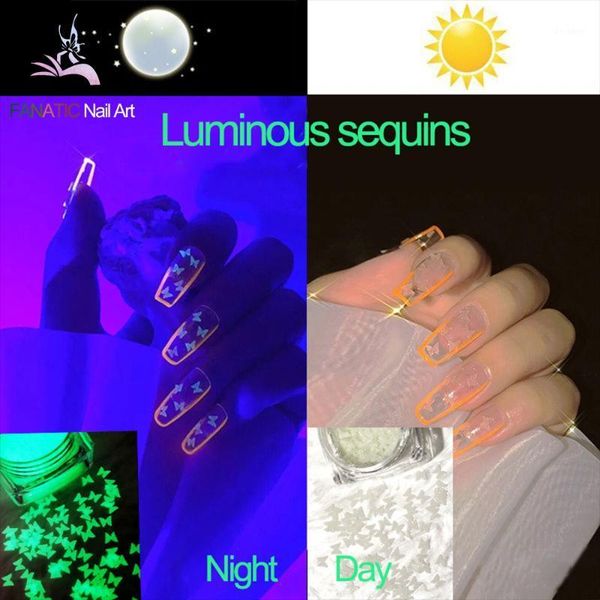 nail art decorations diy decor glow in dark luminous butterfly sequins jewelry fluorescence party focus bungee glitter1, Silver;gold
nail art decorations diy decor glow in dark luminous butterfly sequins jewelry fluorescence party focus bungee glitter1, Silver;gold