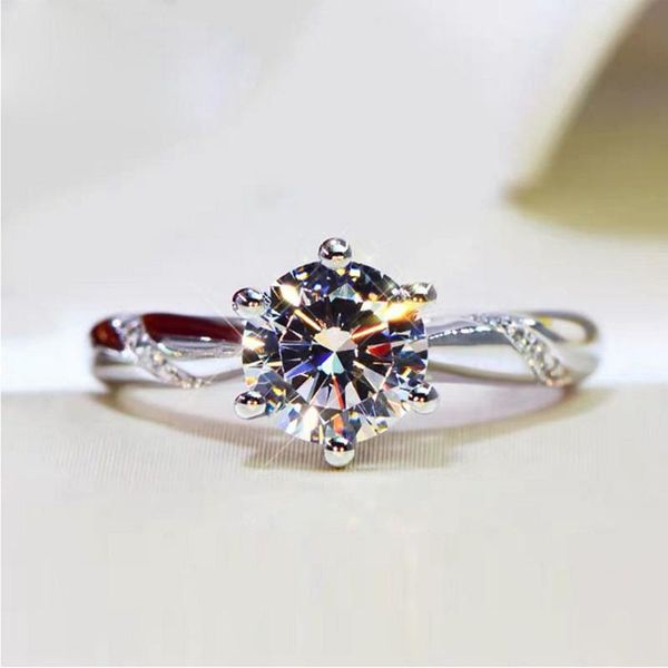 cluster rings pure 18k white gold ring 1ct 2ct 3ct round brilliant cut moissanite engagement anniversary fancy style jewelry, Golden;silver
cluster rings pure 18k white gold ring 1ct 2ct 3ct round brilliant cut moissanite engagement anniversary fancy style jewelry, Golden;silver
