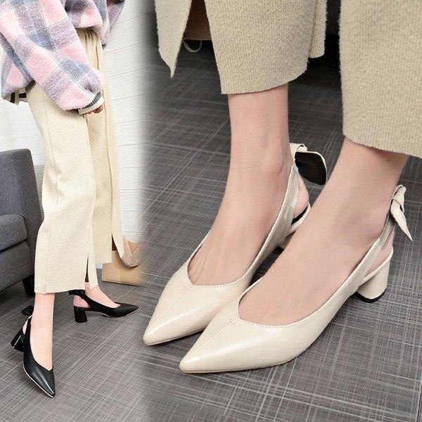 dress shoes effgt 2021 women elegant office mid heel thick pointed bow high heels fashion casual single mujer k266, Black
dress shoes effgt 2021 women elegant office mid heel thick pointed bow high heels fashion casual single mujer k266, Black