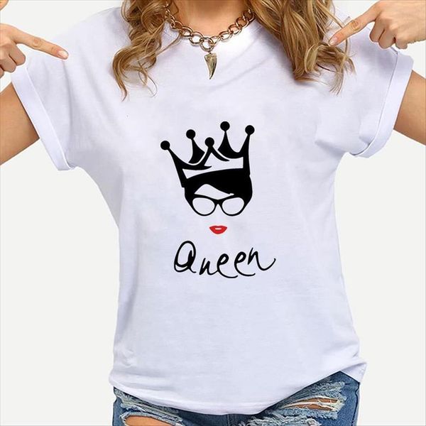 couple king et queen print womens clothes crewneck ropa mujer trendy valentines day funny casual edgy, White
couple king et queen print womens clothes crewneck ropa mujer trendy valentines day funny casual edgy, White