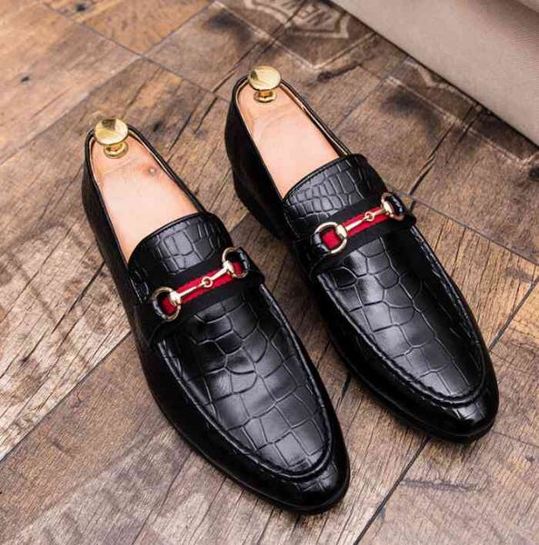 loafers -ize designer fashion dress shoes handmade men's wed, Black