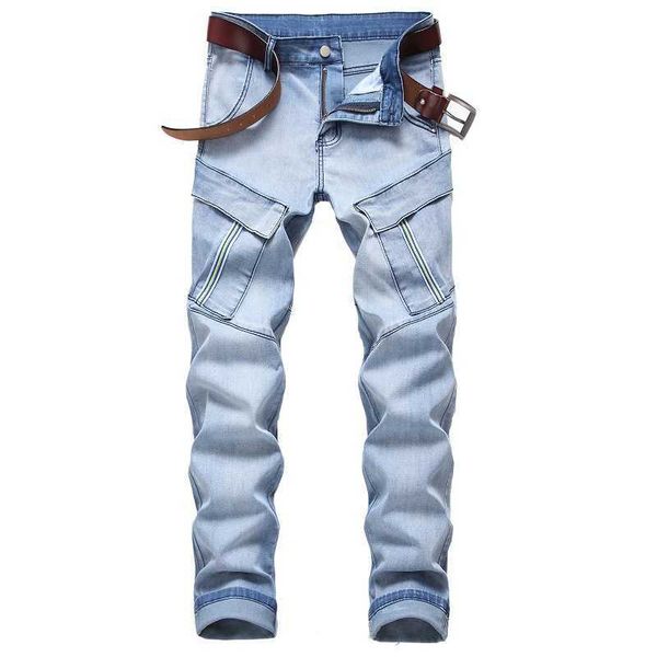 new brand men's fashion black blue biker jeans men casual slim fit vaqueros hombre multi pockets denim pants trousers size 29-42 x0621
new brand men's fashion black blue biker jeans men casual slim fit vaqueros hombre multi pockets denim pants trousers size 29-42 x0621